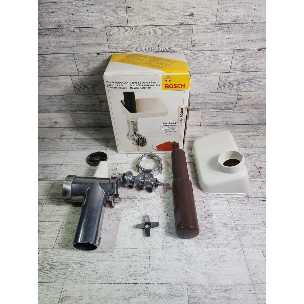 Bosch Mincer Meat Grinder Attachment MUZ4FW2 for UM4/MUM4 Small Food Processor